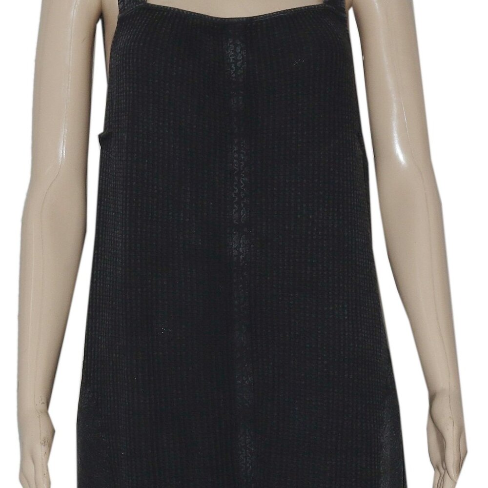 Free People Black Wide-Leg Jumpsuit Overalls - Picture 3 of 3